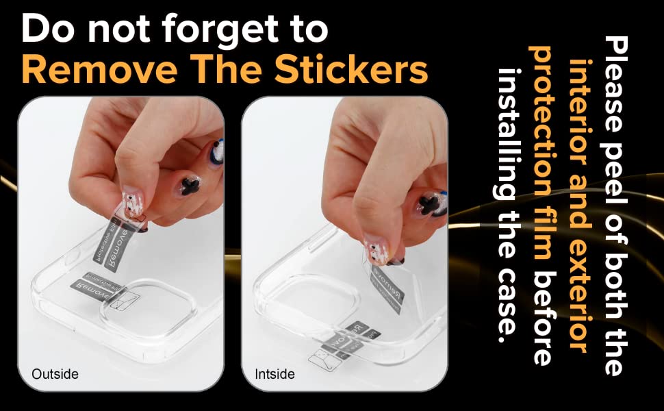 iCatchy for iPhone 14 Case 6.1" - Anti Yellowing Protective Slim Shockproof Bumper Designer Shock-Absorbing Phone Clear Cover (Clear)