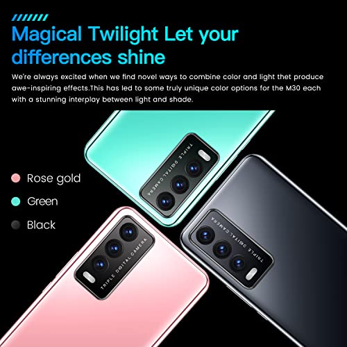 LngLst Cheap and Beautiful Mobile Phones, Android OS, 5.0 inch Dual SIM Dual Camera, 4GB ROM (Expandable up to 128GB) Basic Smartphone (Y30S-Pink)