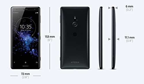 Sony Xperia XZ2 UK SIM-Free Smartphone - Liquid Black [UK]