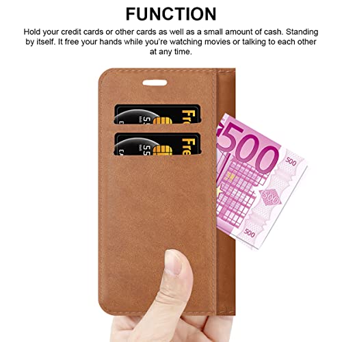 iCatchy for Samsung Galaxy A13 4G Case Leather Wallet Book Flip Folio Stand View Cover Pouch for Samsung Galaxy A13 4G (Black)