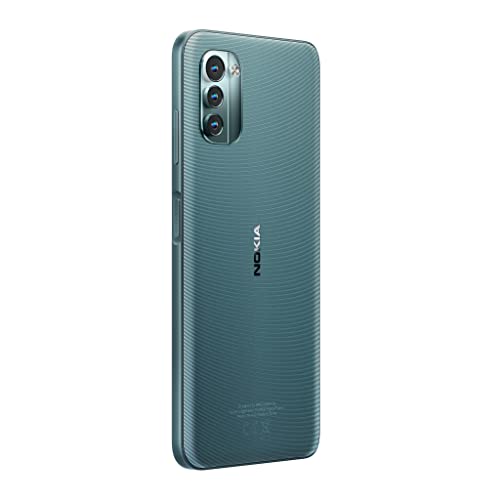 Nokia G11 6.5" HD+ Smartphone with Android 11, 90 Hz Refresh Rate, 18 W Quick Charging Compatible, 3 GB RAM/32 GB ROM, 5050 mAh, 13 MP Triple Camera, Dual SIM - Ice
