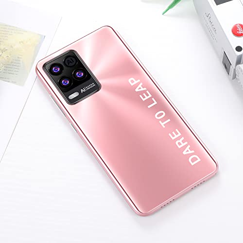SnHey Cheap Mobile Phone, Android SmartPhone, 5.0 inch IPS Display, 3G Dual SIM Unlocked, Bluetooth/WIFI/GPS Dual Camera Basic Cell Phones (8Pro-Pink)