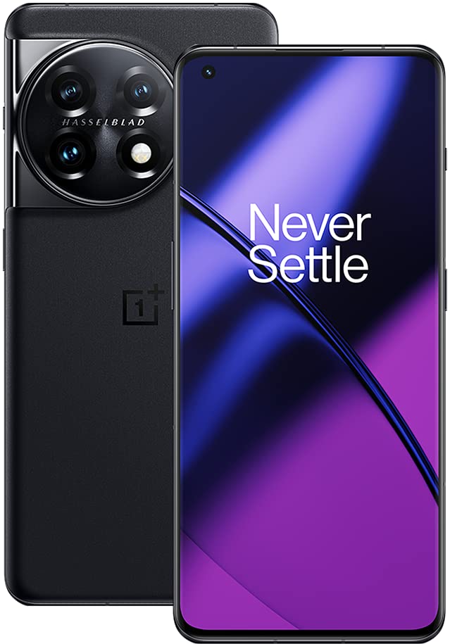 OnePlus 11 5G (UK) 8GB RAM 128GB Storage SIM-Free Smartphone with 3rd Gen Hasselblad Camera for Mobile - 2 Year Manufacturer Warranty - Titan Black