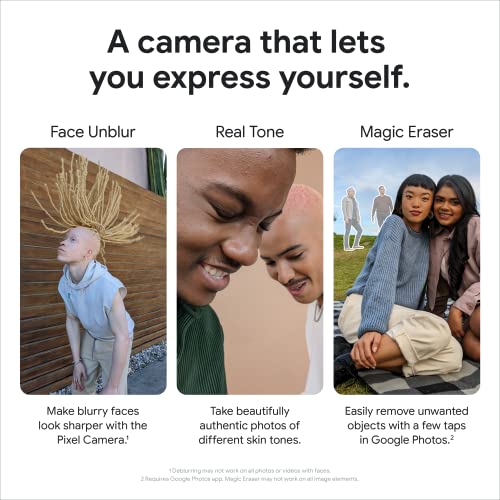 Google Pixel 6a – 128 GB-Unlocked Android 5G Smartphone with 12 megapixel camera and 24-hour battery – Sage