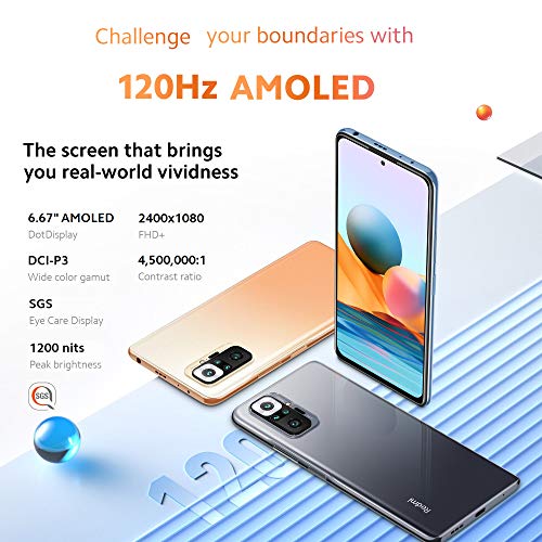 Xiaomi Smartphone REDMI Note 10 Pro 6, 67 6GB/128GB NFC DUALSIM Onyx Gray