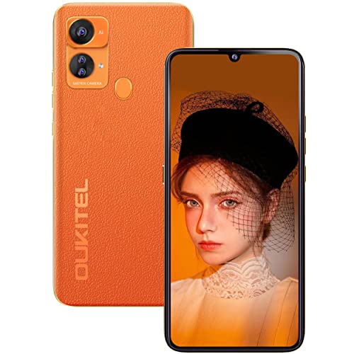 OUKITEL C33 Mobile phones, 15GB+256GB (Expandable 2TB) Phone, Android 13, 50MP+5MP Camera, 6.8" HD+ Display, 5150mAh Battery&10W Quick Charge, 6G Dual SIM Smartphone, FaceID/Fingerprint/GPS/OTG