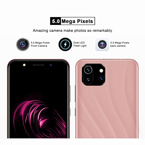 Xgody SIM Free UK Mobile Phone, K40 Face Unlocked 3G Smartphone, 5 inch Android 8.1(GMS) Phone, 1GB+8GB 64GB Extension Quad Core Dual SIM Network Triple Slots, WIFI GPS Bluetooth (Blue)