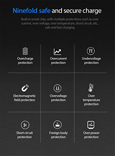 Ink Jungle Wireless Desktop Mobile Phone Charger Docking Stand, Qi & CE certified for Apple iPhone 13, 12, Mini, Pro Max, SE, 11, 1, XR, Xs Max, 10W Fast-Charging Galaxy S20 S10 S9 S8, Note 10 (Black)