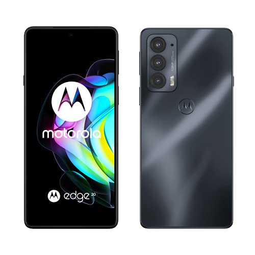 Motorola Edge 20 (6.7 Inch 144 Hz HDR10+ OLED, Qualcomm Snapdragon 778G, TurboPower, 108 MP Camera, 4000 mAH Battery, Dual SIM, 128 GB, Android 11), Frosted Grey