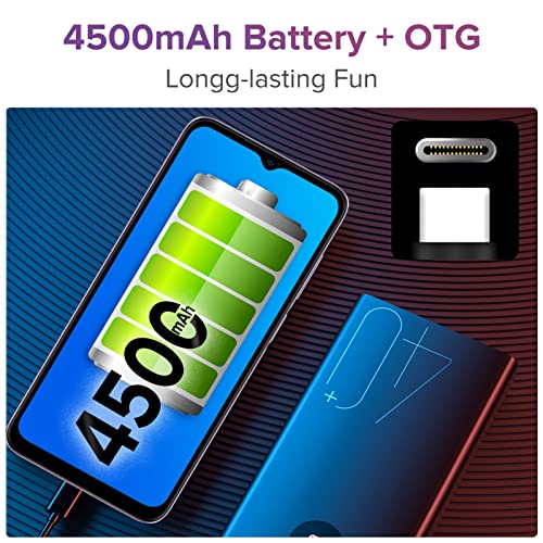 Ulefone Mobile Phones, 8GB+64GB, Note 14 Smartphone, Android 12 Phone, 4G Dual SIM Free Unlocked, Three Card Slots, 4500mAh Battery, 13MP Camera, 6.52 inch Waterdrop Screen, OTG, UK Version, Purple