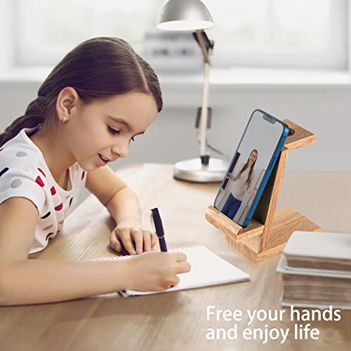 For Apple Watch Stand, Dreamholder 2 in 1 Natural Wood Phone Holder, Desktop Stand Charging Dock for iPhone 14 13 12 11 All Series and Apple Watch Series 8/SE2/7/6/SE/5/4/3/2/1