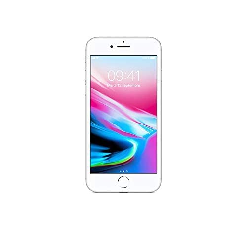 Apple iPhone 8 64GB Silver (Renewed)