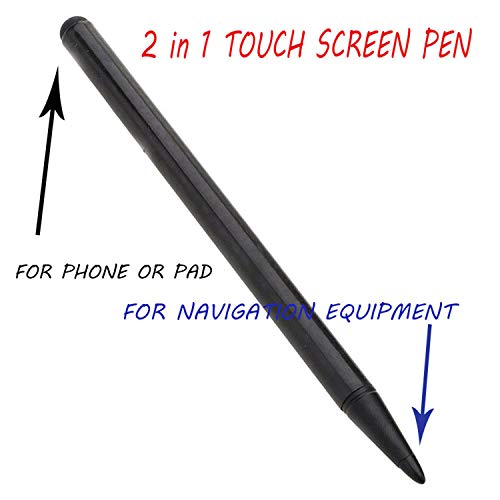 3 Pack Capacitive and Resistive Stylus Pen, Universal High Sensitive & Precision Capacitive Disc Tip Touch Screen Pen Stylus, 2 in 1 Touch Screen Pen for iPhone iPad Samsung Tablet Phone PC & Other