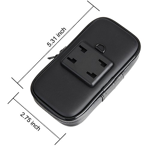 TechDealsUK Water Resistant Bicycle/Bike Motorbike Navigation/Mobile Phone Holder for Extra Large Phones For Apple iPhone 6/7/8 Plus Xr 11 Pro Samsung Galaxy Note 8/9/10 A10 A20 A30 A40 A50 A60 A70