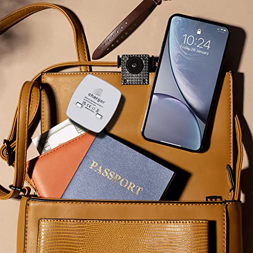 Pack of 2 Usb Plug For Iphone Plugs Uk Usb Wall Plug-Usb Charger Plug Uk 3 Pin Usb Adapter Plug Uk Mobile Phone Mains Chargers Usb Plugs Compatible To Mobiles/Samsung/Iphone/Ipads/Watches Usb Plug UK