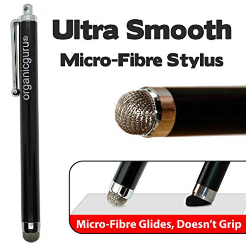 Organicguru 5 x ULTRA SMOOTH Rubber Tip Universal STYLUS PEN for ALL Moble Phones Tablet IPAD Apple iphone 3 4 5 Samsung Nokia Blackberry HTC LG MOTOROLA