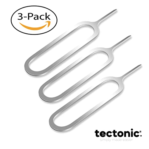 3 x SIM Card Removal Tool/Pin/Ejector/Key for all Models iPhone/iPad, Samsung Galaxy S, Huawei, Note and most other OEM's - 1 Yr Warranty