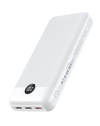 VEGER 30000mAh Power Bank with Led Display, 20W Fast Charging PD18W QC 3.0 USB C Battery Pack Portable Charger with 4 Outputs & 2 Inputs Compatible with iPhone/iPad/Samsung Phones Tablet and More