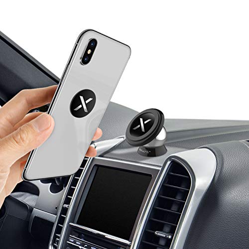 XERATTI Car Phone Holder | Premium Universal Magnetic Dashboard Mount for Phones & Tablets Apple iPhone 14, 13, 12, 11, XR XS X MAX, Samsung Galaxy S11 S10 S9 S8, Google Pixel, Smartphone Desk Holders