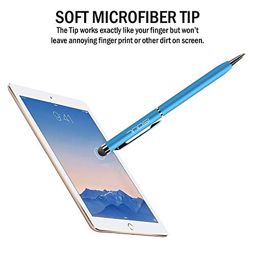 Stylus Pen, iSOUL Stylus Touch Pen, Pack of 10, Stylus Pens for Touch Screens, Stylus for Apple iPad, iPhone, Samsung Galaxy, Oneplus, Pixel, Mobile Phones & Tablets (Rainbow)