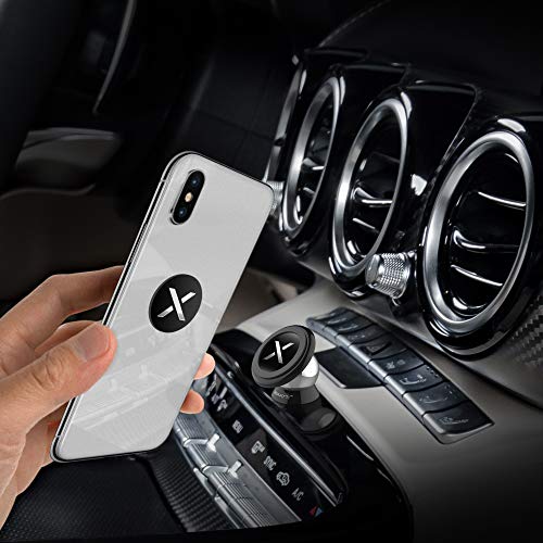 XERATTI Car Phone Holder | Premium Universal Magnetic Dashboard Mount for Phones & Tablets Apple iPhone 14, 13, 12, 11, XR XS X MAX, Samsung Galaxy S11 S10 S9 S8, Google Pixel, Smartphone Desk Holders