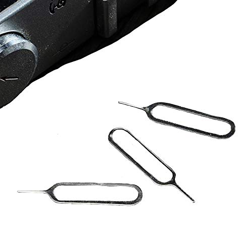 MINGZE 10 x SIM Card Removal Tool, Sim Card Pin | Sim Card Tool Compatible with iPhone X, 8, 7, 6, iPads, Samsung Note 9, 8, S9, S8, S7 / Sony, Huawei, HTC & All Smartphones