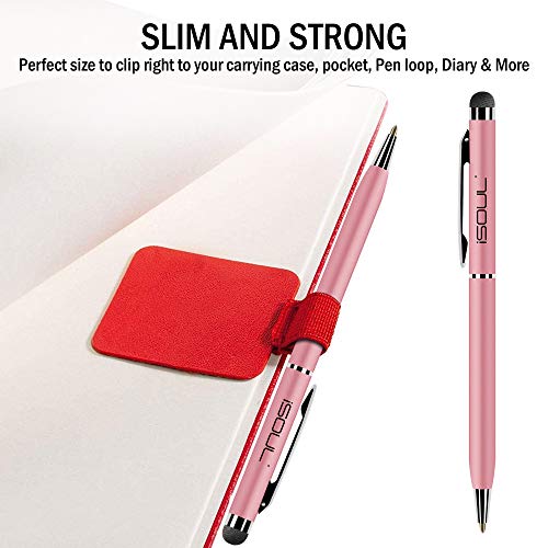 Stylus Pen, iSOUL Stylus Touch Pen, Pack of 10, Stylus Pens for Touch Screens, Stylus for Apple iPad, iPhone, Samsung Galaxy, Oneplus, Pixel, Mobile Phones & Tablets (Rainbow)