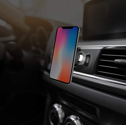 XERATTI Car Phone Holder | Premium Universal Magnetic Dashboard Mount for Phones & Tablets Apple iPhone 14, 13, 12, 11, XR XS X MAX, Samsung Galaxy S11 S10 S9 S8, Google Pixel, Smartphone Desk Holders