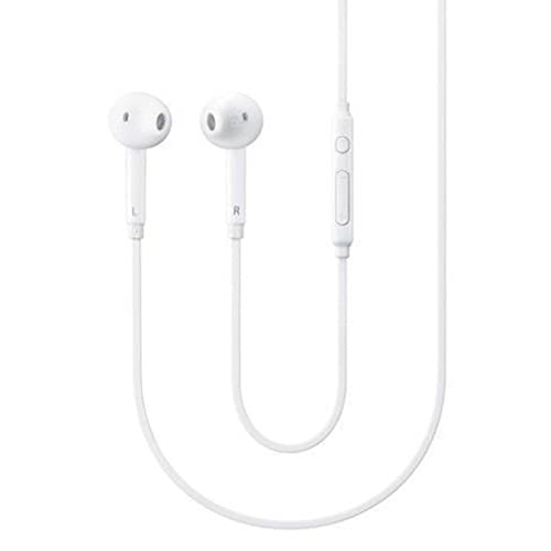 EO-EG920BW White Genuine Samsung Headset / Handsfree / Headphone / Earphone With Volume Control For Samsung Galaxy Phones ( Non Retail / Bulk Packaging )