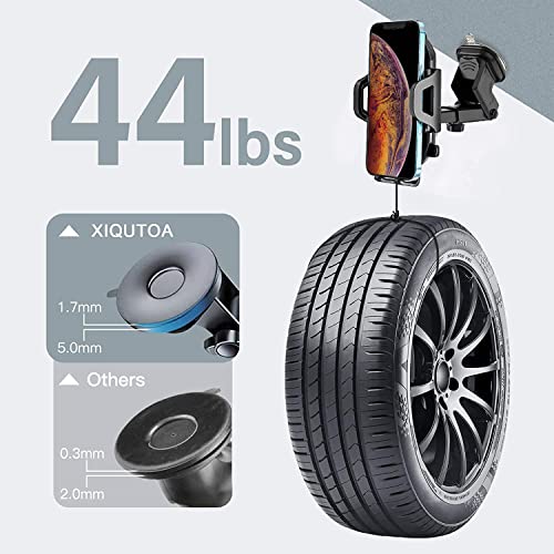 Car Phone Mount,3 in 1 Car Holder Dashboard/Windscreen/Air Vent for Samsung Galaxy S23 Plus Ultra A13 A53 A52 A51 A54 A52S A22 A23 A33 A14 5G S22 S21 Plus A12,iPhone 12 13 14 11 Pro Max/SE 2020 2022