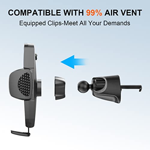 Car Phone Mount,Mobile Phone Holder for Car Cradles with Hook Clip Air Vent Compatible with Samsung Galaxy S22 S21 S20 S23 Plus Ultra FE A53 A23 A33 A13 5G,A52 A52S A71 A72 A32 A42 A22 A14 A54 A04S