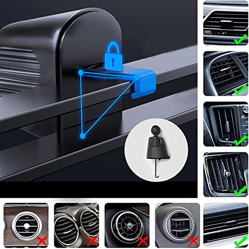 Car Phone Mount,Mobile Phone Holder for Car Cradles with Hook Clip Air Vent Compatible with Samsung Galaxy S22 S21 S20 S23 Plus Ultra FE A53 A23 A33 A13 5G,A52 A52S A71 A72 A32 A42 A22 A14 A54 A04S
