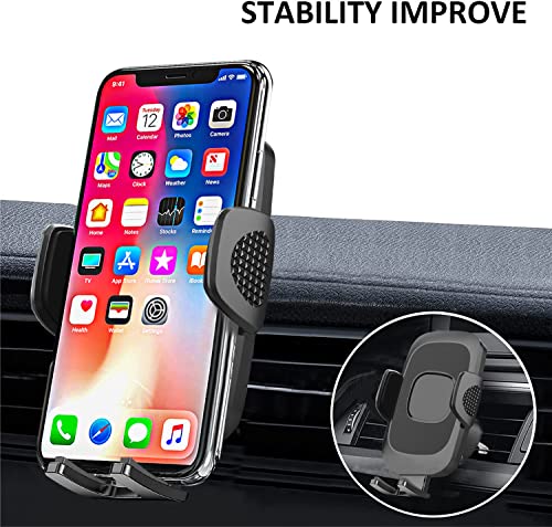 Car Phone Mount,Mobile Phone Holder for Car Cradles with Hook Clip Air Vent Compatible with Samsung Galaxy S22 S21 S20 S23 Plus Ultra FE A53 A23 A33 A13 5G,A52 A52S A71 A72 A32 A42 A22 A14 A54 A04S