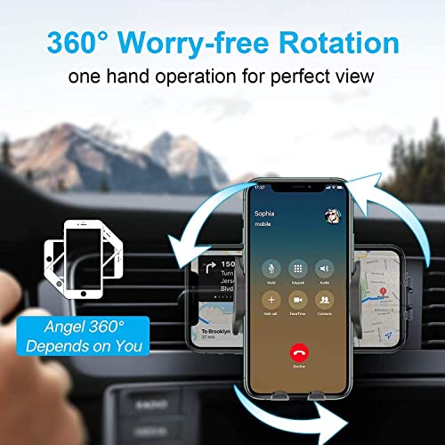 Car Phone Mount,Mobile Phone Holder for Car Cradles with Hook Clip Air Vent Compatible with Samsung Galaxy S22 S21 S20 S23 Plus Ultra FE A53 A23 A33 A13 5G,A52 A52S A71 A72 A32 A42 A22 A14 A54 A04S