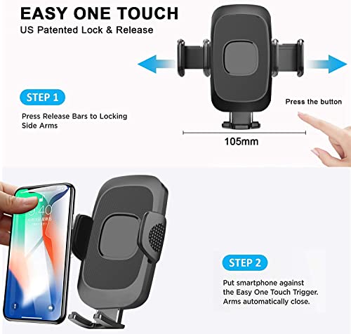 Car Phone Mount,Mobile Phone Holder for Car Cradles with Hook Clip Air Vent Compatible with Samsung Galaxy S22 S21 S20 S23 Plus Ultra FE A53 A23 A33 A13 5G,A52 A52S A71 A72 A32 A42 A22 A14 A54 A04S