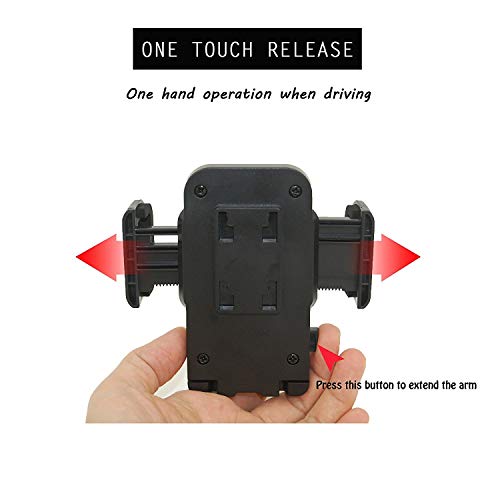 pjp electronics Windscreen Mobile Phone Holder for car with Long Arm for iPhone, Samsung Galaxy