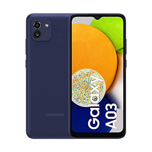 Samsung Galaxy A03 - Smartphone 64GB, 4GB RAM, Dual Sim, Blue