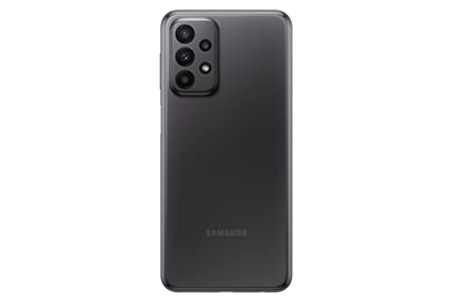 Samsung Galaxy A23 Mobile Phone SIM Free Android Smartphone 6.4 Inch Infinity-V Display, 4GB RAM, 64GB Storage, 5,000 mAh Battery, Black, Android 12 [UK Version], 3 Year Warranty