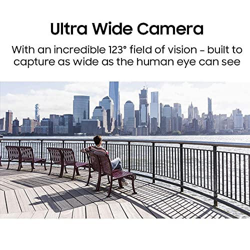 Samsung Galaxy A90 5G Single-SIM 128 GB 6.7-Inch Android Smartphone - White (UK Version) (Renewed)