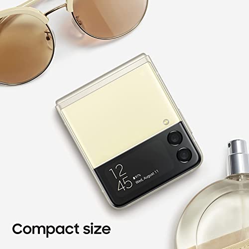 Samsung Galaxy Z Flip3 5G Smartphone Sim Free Android Folding phone 256GB Black (UK Version) (Renewed)