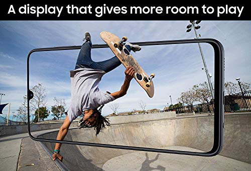 Samsung Galaxy A70 6.7 inches Smartphone 6GB RAM SIM-Free 128GB Dual-SIM Black A (Renewed)