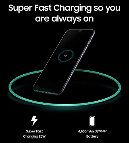 Samsung Galaxy A70 6.7 inches Smartphone 6GB RAM SIM-Free 128GB Dual-SIM Black A (Renewed)