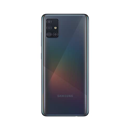 Samsung Galaxy A51 Dual-SIM 128 GB - Prism Crush Black (UK Version) (Renewed)