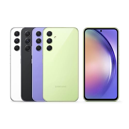 Samsung Galaxy A54 5G Mobile Phone 6.4 Inch Super AMOLED FHD+ screen 128GB Awesome Graphite 3Y Extended Manufacturer Warranty