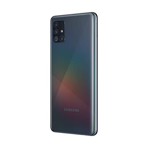Samsung Galaxy A51 Dual-SIM 128 GB - Prism Crush Black (UK Version) (Renewed)