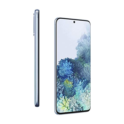 Samsung Galaxy S20 Android Smartphone - SIM Free Mobile Phone - Cloud Blue (UK Version) (Renewed)