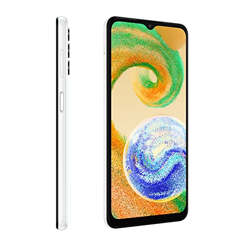 Samsung Galaxy A04s 6.5-inch Android Smartphone, Awesome White 3 Year Warranty (UK Version)