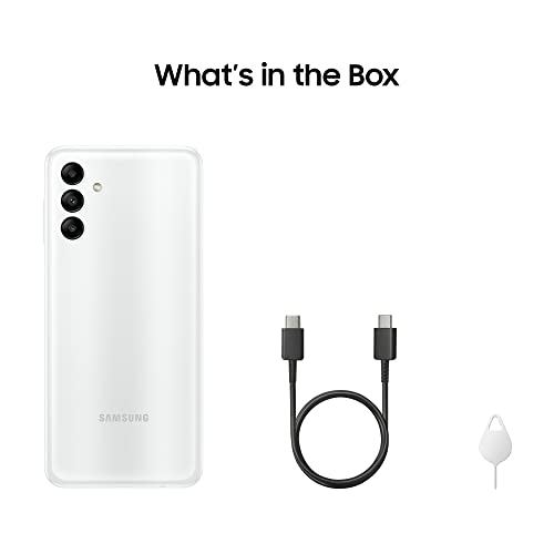 Samsung Galaxy A04s 6.5-inch Android Smartphone, Awesome White 3 Year Warranty (UK Version)