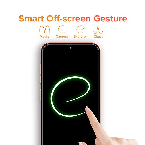 Ulefone Mobile Phones SIM Free Unlocked, Note 8 Smartphone, Three Card Slots, 5.5 inch Screen, 2GB RAM 16GB ROM, Android 10 GO, Dual Camera, Basic Phone, Face ID, GPS, Bluetooth, Amber Sunrise