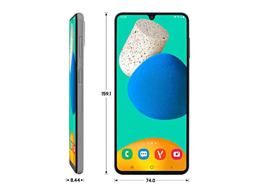 Samsung Galaxy M32 SIM free Smartphone 6.4 Inch Android Mobile Phone 6GB RAM 128GB Memory Blue UK Version